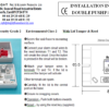 Grade 2 Double Push Panic Button Latching Plastic Double Pole